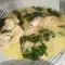 Фрикасе из курицы по-гречески