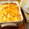 Запеченый картофель с брынзой и сыром