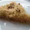 Пропитанный сиропом кадаиф с грецкими орехами