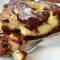 Какао-миндальный пирог с кремом