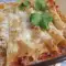 Каннеллони с мясным фаршем и соусом Бешамель