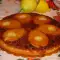 Карамельный пирог с грушами