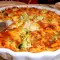 Запеченный картофель с брокколи