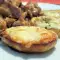 Вкусный гарнир из запеченного картофеля с сыром