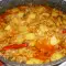 Картофель с рисом в духовке