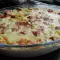 Картофель с копченым мясом и сметаной в духовке