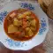 Деревенское блюдо с картофелем и кабачками