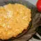 Деревенская каша с яйцами и брынзой