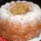 Воздушный кекс с яблоками и грецкими орехами