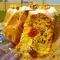 Воздушный кекс с айвой и грецкими орехами