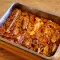 Квашеная капуста с домашней курицей в духовке