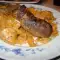 Квашеная капуста со свининой и кровяной колбасой