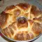 Рулет из кулича в форме для кекса