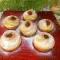 Краффины с джемом из клубники