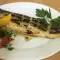 Маринованный лаврак на гриле