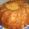Лимонный кекс со сгущенкой