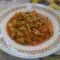 Рагу с красной чечевицей и овощами