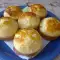 Мягкие маффины с брынзой и сыром