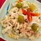 Салат с макаронами, тунцом и майонезом