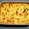 Макароны в духовке с молоком и яйцами