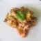 Макароны с курицей в сметанном соусе