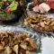 Белые грибы со сливочным маслом и чесноком