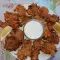 Маринованные куриные кусочки с кукурузными хлопьями