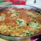Ленивая баница с брынзой и шпинатом