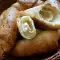 Сливочные рожки с брынзой и тмином
