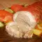 Праздничный мясной рулет в духовке