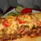 Мясной рулет с кукурузой и грибами