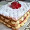 Мильфей с лимонным кремом