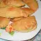 Мини слоеные круассаны с шоколадной пастой