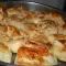 Скрученная баничка с тонким тестом фило