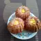 Ванильные маффины с молочным кремом