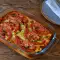 Необычная мусака с перцем, брынзой и яйцом