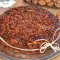 Пирог перевертыш с грецкими орехами