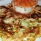 Омлет с кабачками и творожной закуской
