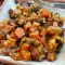 Вкусная закуска со сладким картофелем и морковью