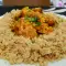 Ориентальный кускус с курицей и лимоном