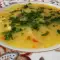 Рисовый суп с куриным филе и луком-пореем