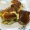 Запеканка из кабачков с рисом под яичной заливкой