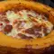 Фаршированная тыква с мясом и грибами