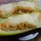 Кабачки, фаршированные киноа
