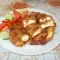 Панированные перцы с творогом, брынзой и сыром