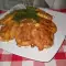 Кабачки с мясным фаршем в панировке