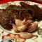 Жареная свиная печень с чесноком