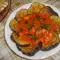 Жареные баклажаны с помидорами