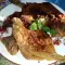 Жареная речная камбала