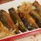 Жареная скумбрия с репчатым луком